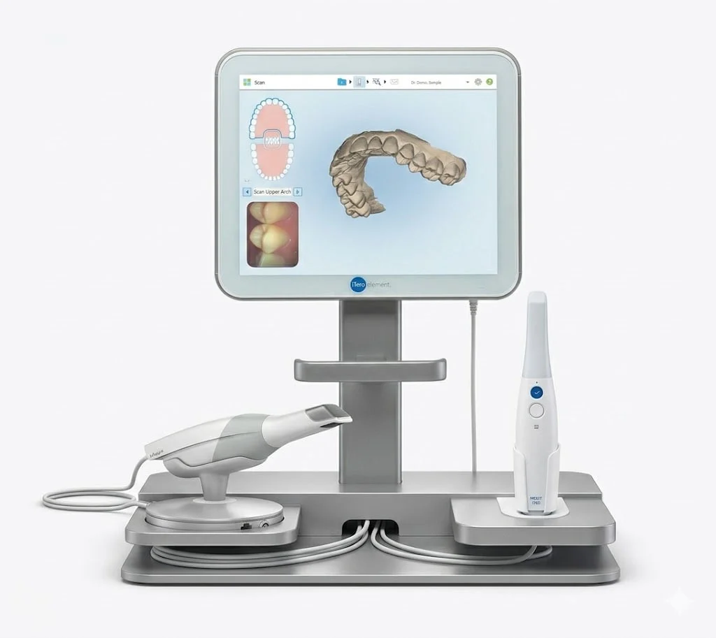 iTero, 3Shape Trios и Medit: сравнение интраоральных сканеров по задачам клиники