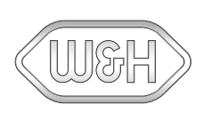 Логотип: W&H DENTALWERK BUERMOOS, GMBH, AUSTRIA